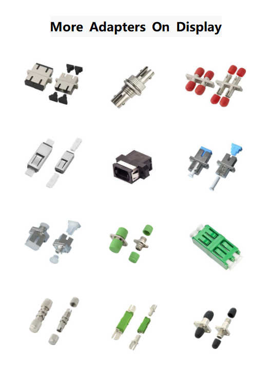 Single Mode Fiber Optic Adapter FC APC To SC APC Ceramic Sleeve