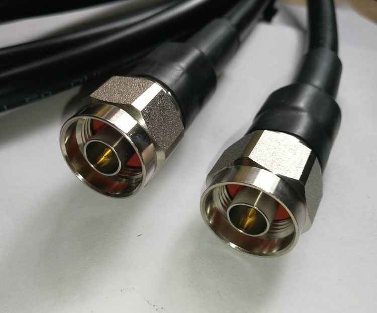 RG8U RF Jumper with N male connector for Huawei ZTE application