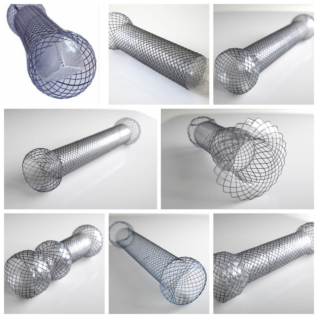 NITI Alloy Self Expanding TTS Esophageal Stent of Nitinol stent