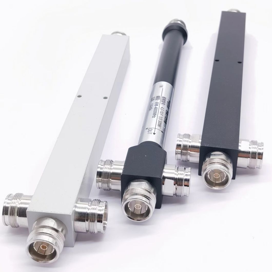 Ultra Wideband 3 Way Low Pim Reactive High Power Splitter 350-3800MHz 4.3-10 F