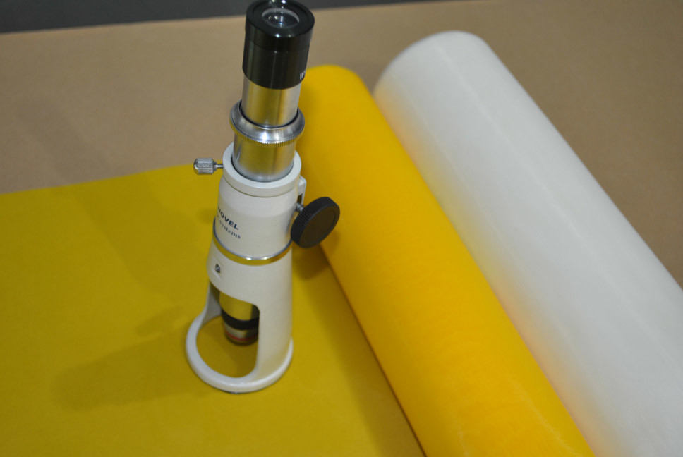 7T - 165T Polyester Screen Printing With Stable Fabric Tension 100% Polyester Material