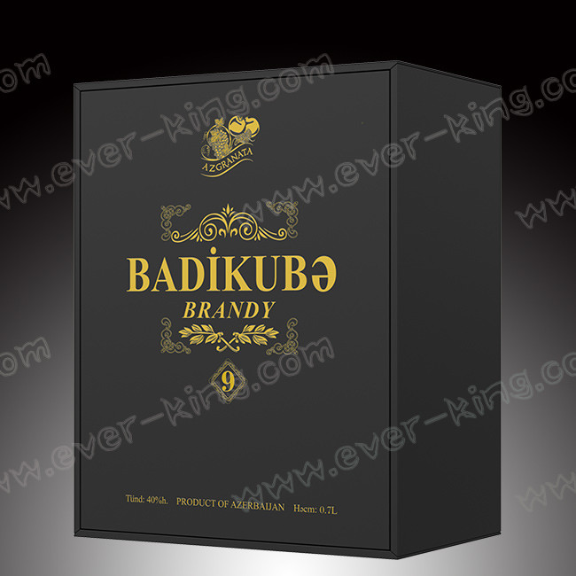 Biodegradable 400gsm Cardboard Wine Bottle Carton With CMYK Offset Printing
