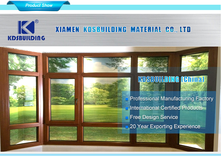 KDSBuilding American style aluminium clad wood window top sales wangli casement windows