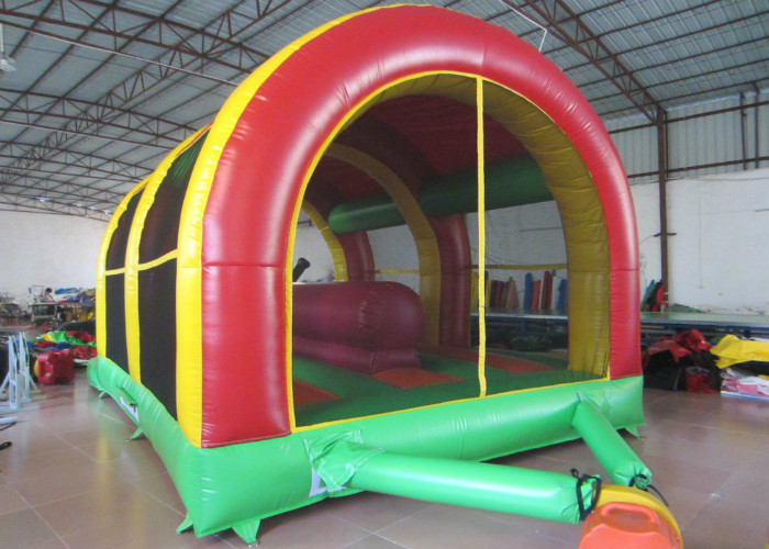 Kids Inflatable Bounce House Caterpillar Theme Three Arch Indoor outdoor Bounce House 6x4m