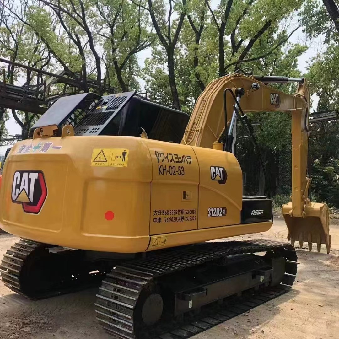 Used 12 ton Caterpillar excavator imported from Japan Used CAT 312D2 excavator