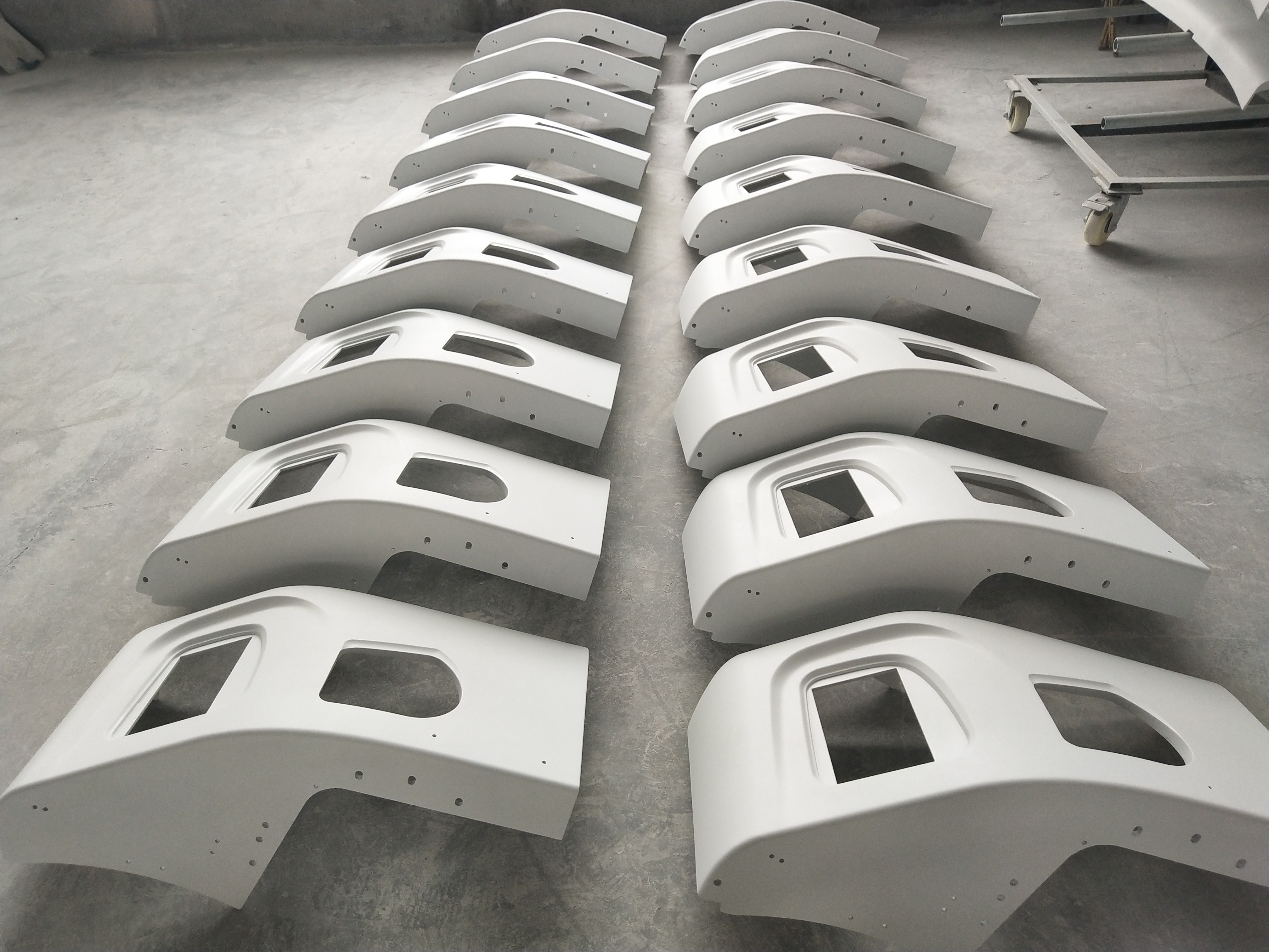 fiberglass shell parts/frp cover piece/fiberglass housing for equipment