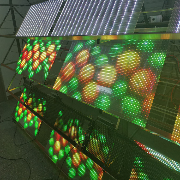 High brightness colorful SMD2121 5V high permeability led transparent film screen
