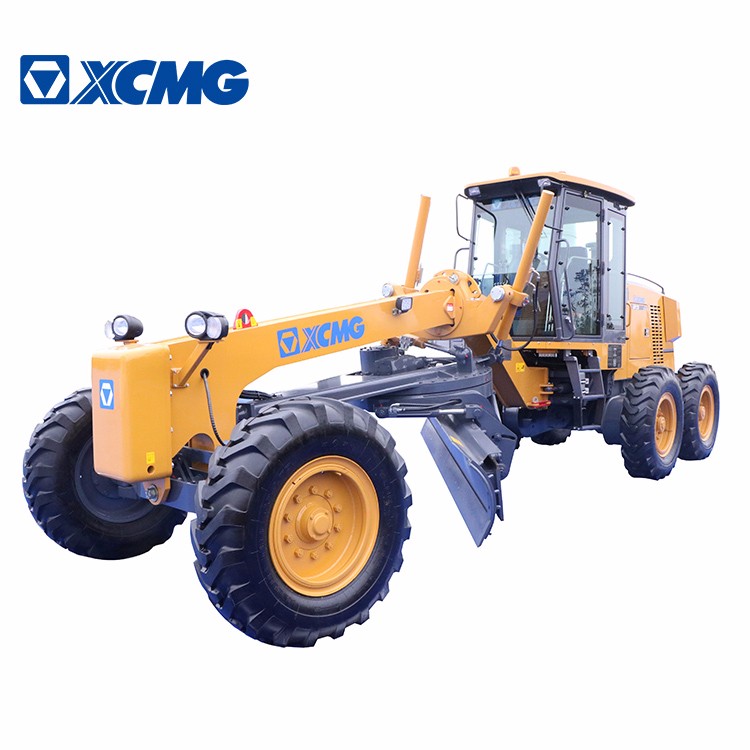 High Power Small Road Grader , Road Construction Machinery Hydraulic Controlled