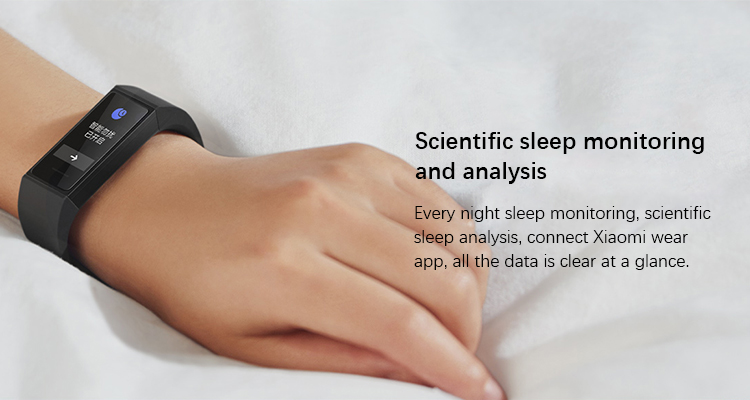 Xiaomi Redmi Band 4C Smart Fitness Wristband Bracelet Multiple Touch Screen Mi Smart Band 4C