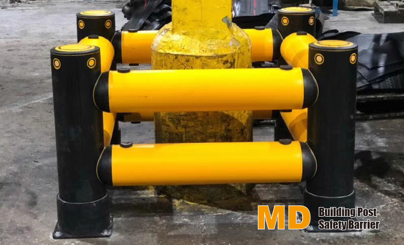 MD Building Post Safety Barrier Warehouse flexible anti-collision system   FS-2023A