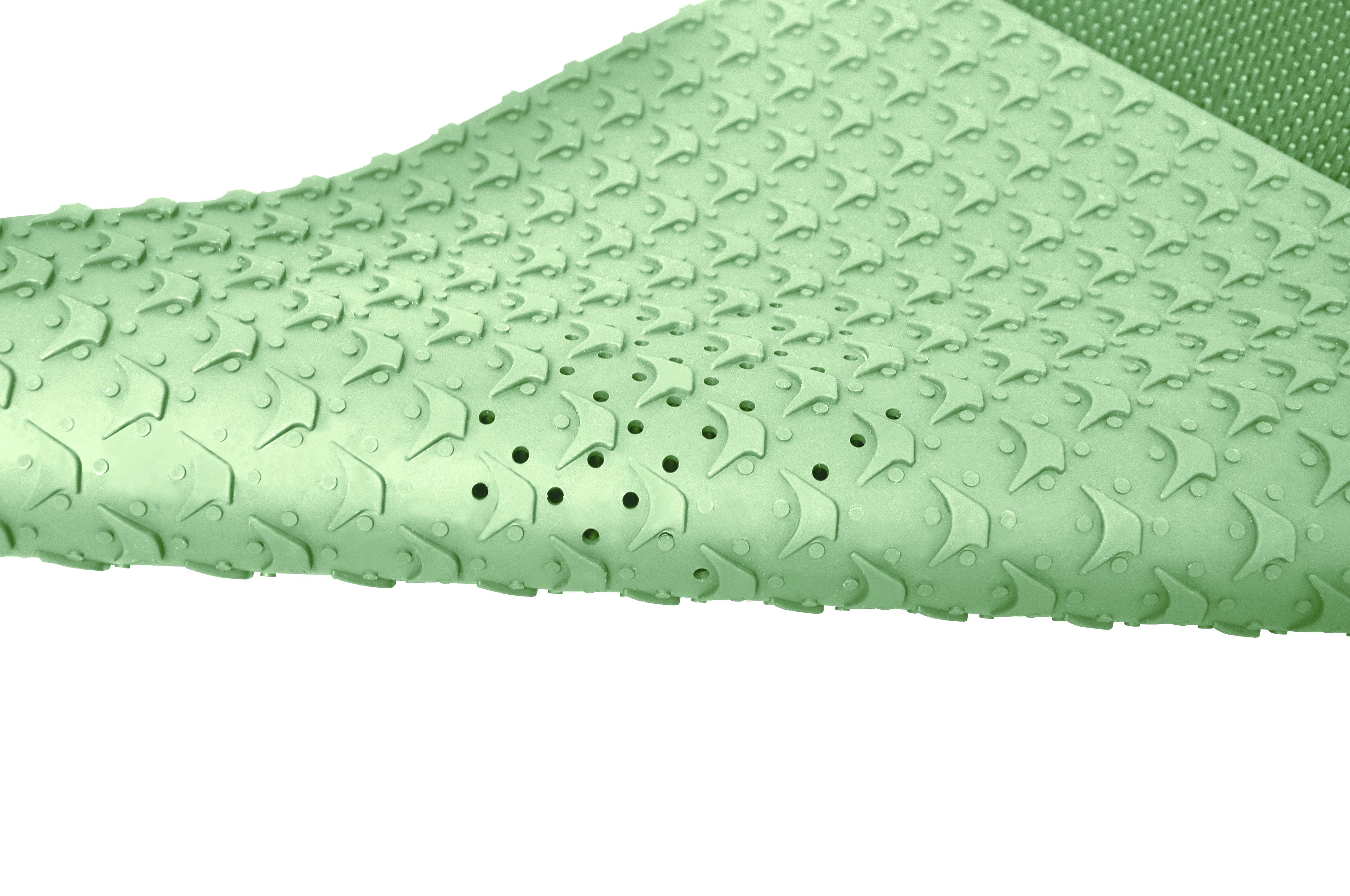 Bathroom Silicone Anti-Skid Pad Solid Color Bathroom Shower Foot Pad Floor Pad