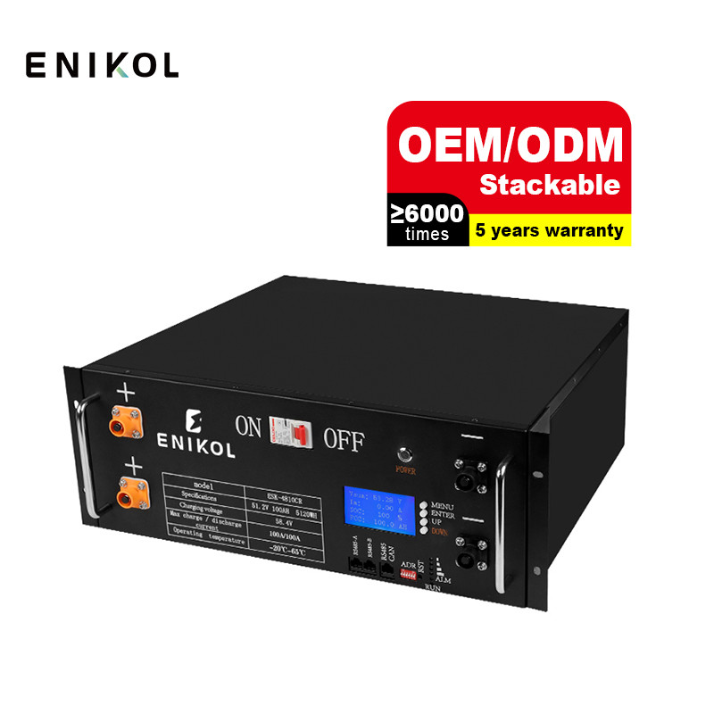 Large Scale Photovoltaic Energy Storage Battery 48v Lifepo4 Solar Battery 20kwh