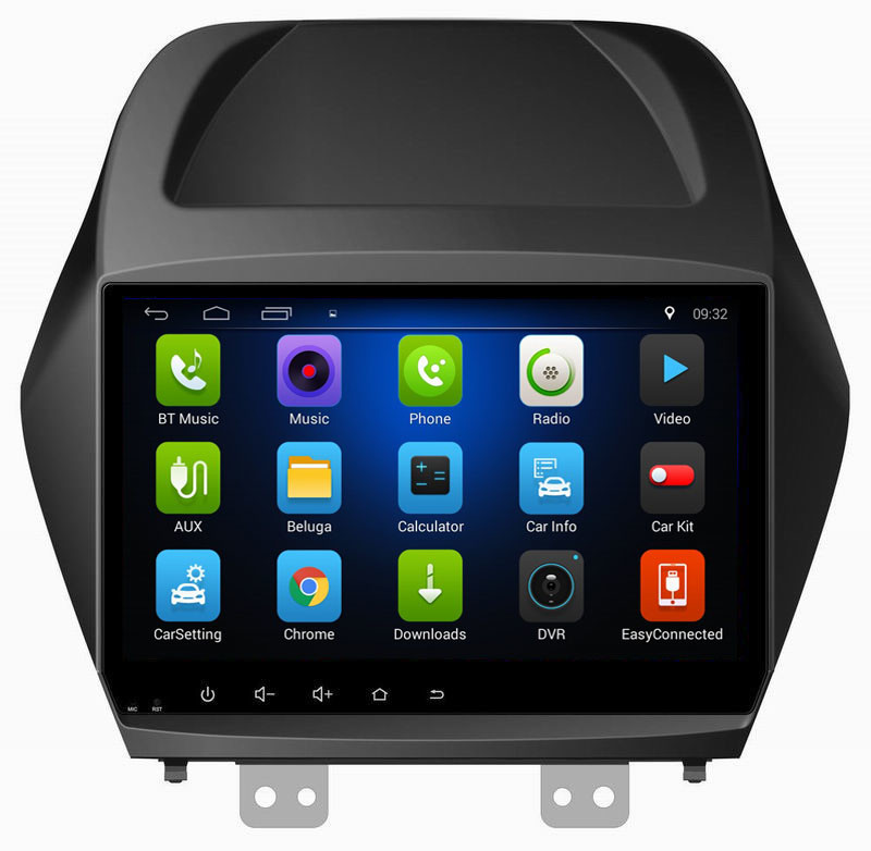 Ouchuangbo auto radio gps navigation android 8.1 for Hyundai IX35 with 1080P video music bluetooth steering wheel contro