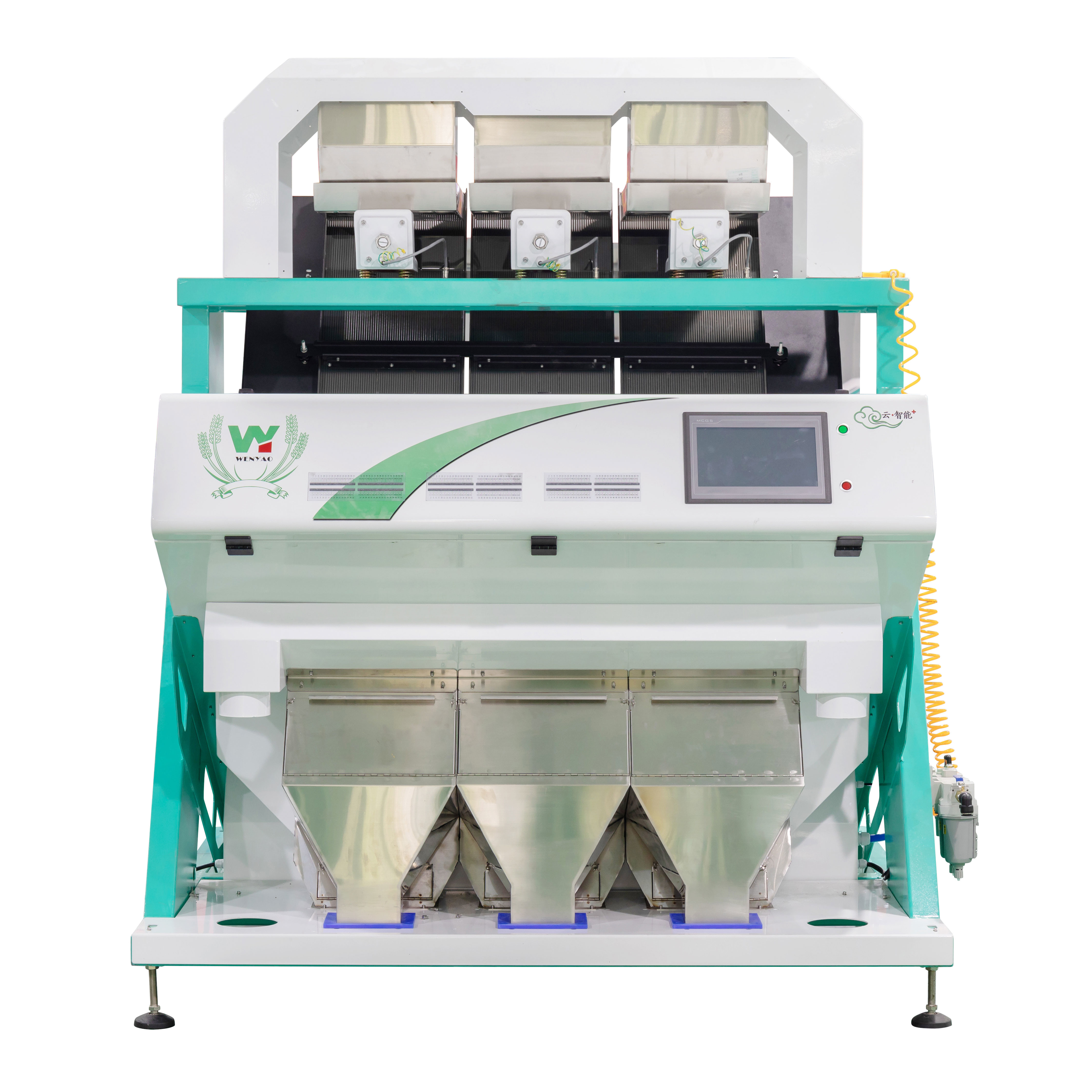 White Black Pepper Multifunction Sorter Intelligent 3 Chutes