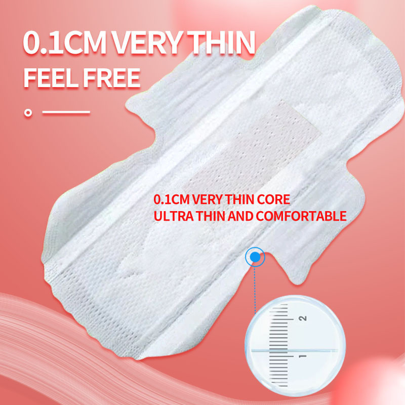 Thick Disposable Sanitary Napkin Soft and Durable for Long-Lasting Protection With Blue Chip