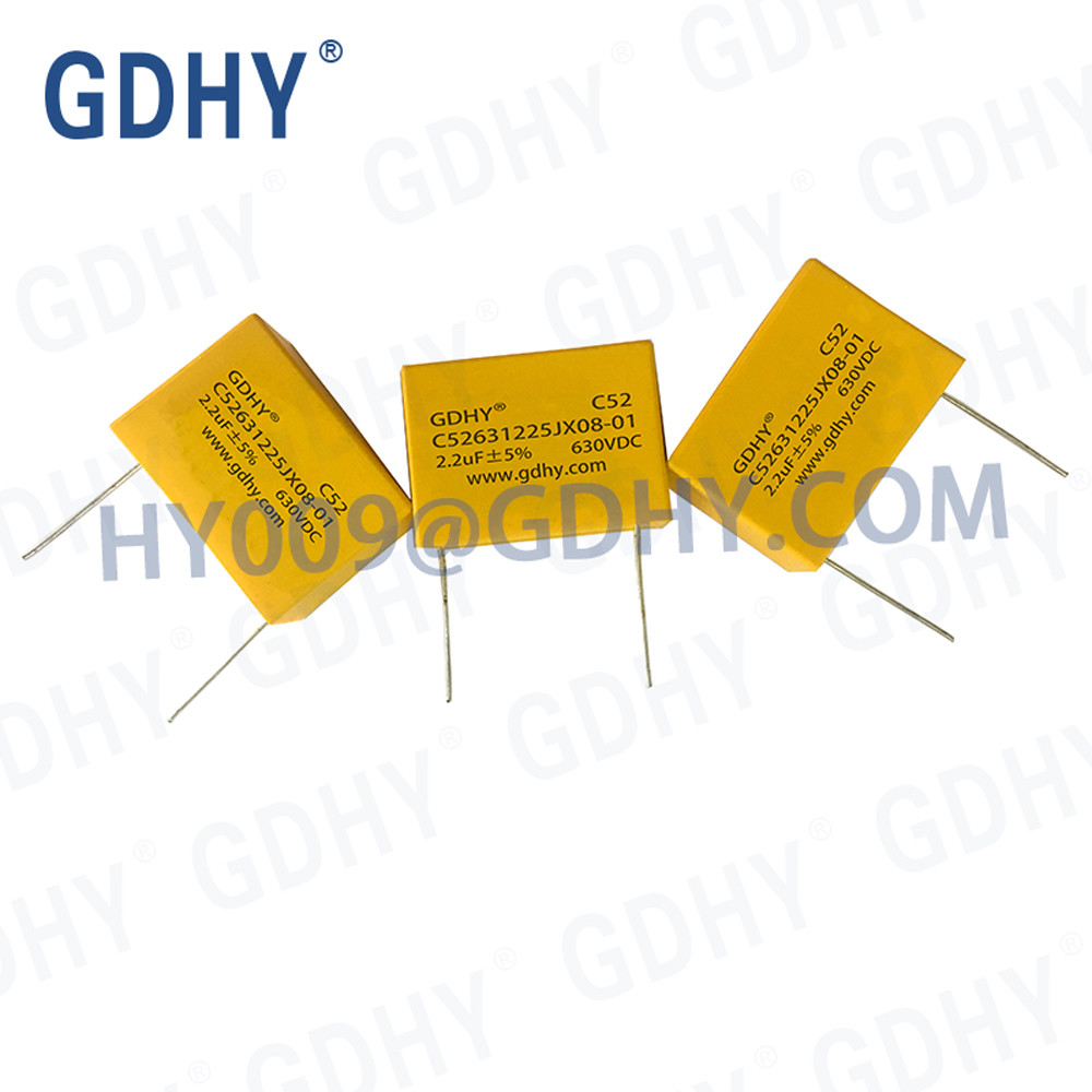 2.2uf 275VDC Coupling DC Link Film Capacitor Filter For UPS SMMPS