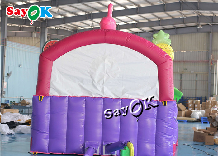Blow Up Slip N Slide Commercial Inflatable Slide Colorful PVC Tarpaulin Inflatable Bouncer Slide With Pool Set