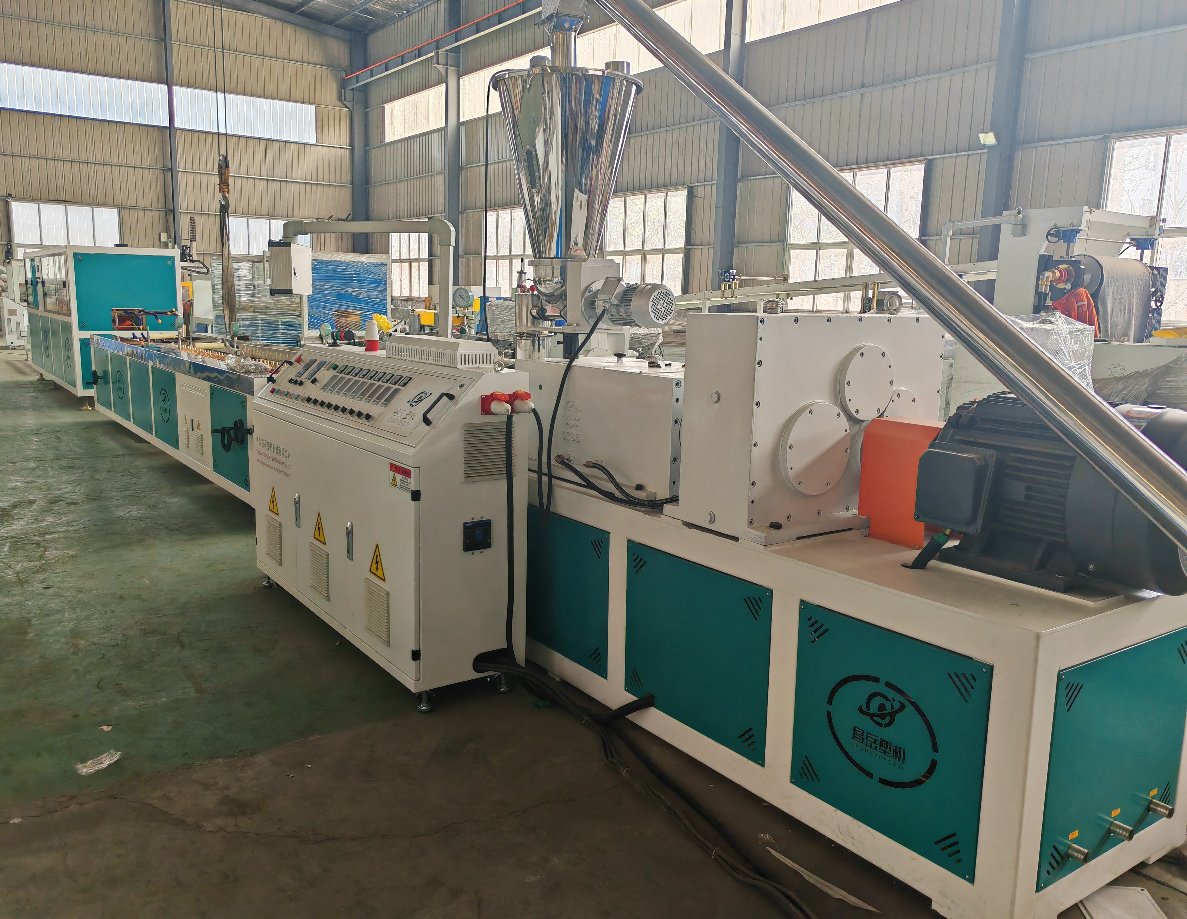 PVC Cable Duct Trunking Production Line for Smooth and Durable Plastic Profile Extrusion Machine