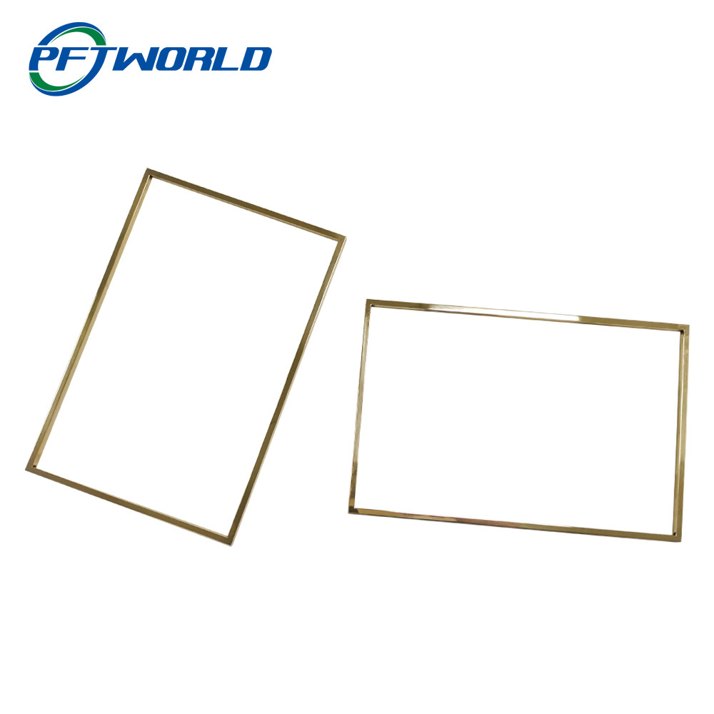 Polished Bent Brass Frame