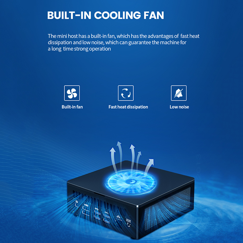 Intel Core I7 1165G7 Mini PC Computer 8GB 256GB SSD 4*USB 3.0 Port
