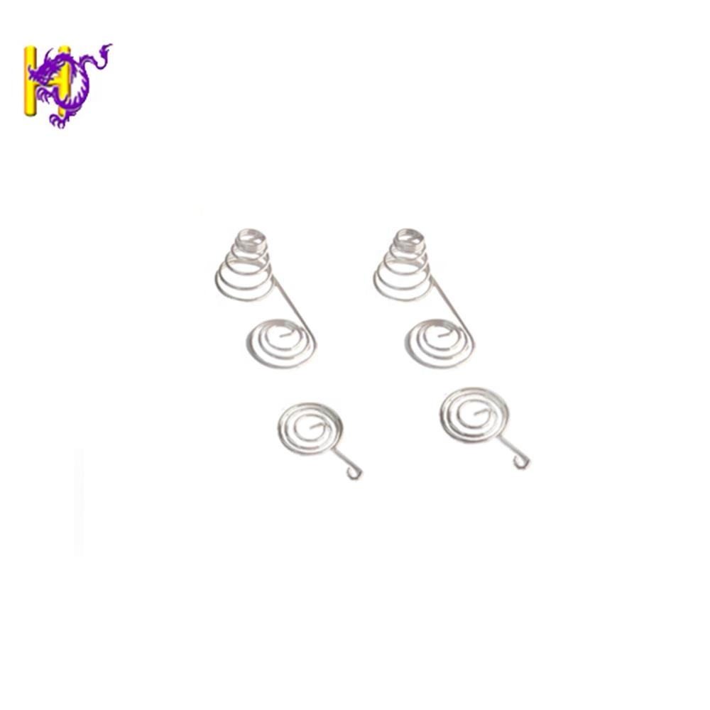 HeZhi 2mm Metal Conical Helical Touch Button Spring For PCB Switch