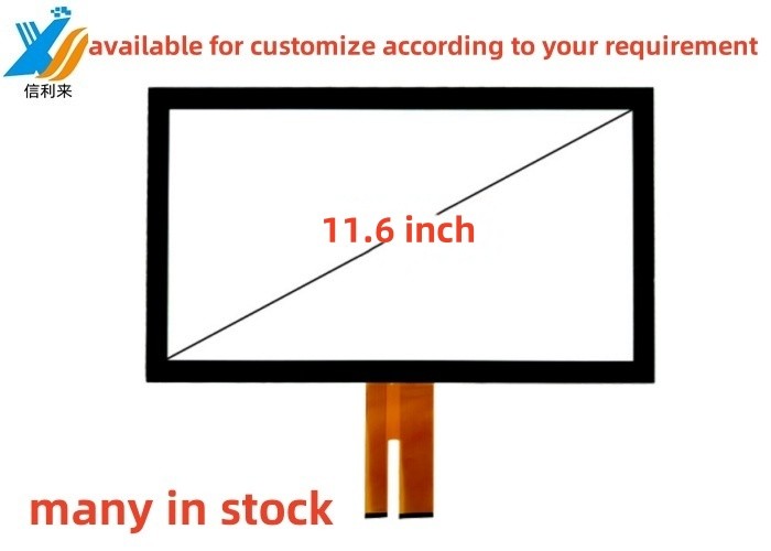 11.6 Inch Customize 10 points Capacitive GG touch screen panel Anti-UV AR AG AF LCD Display Led monitor industrial commercial education medical tablet