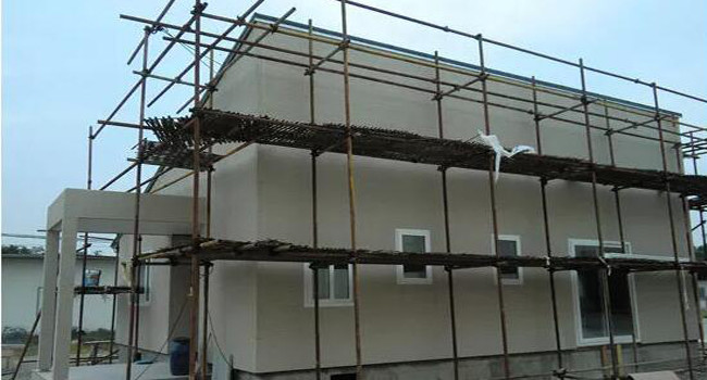 Prefabricated Villa Design Steel Frame House Villa With Garage Light Steel Structure Precast Home For Vacation