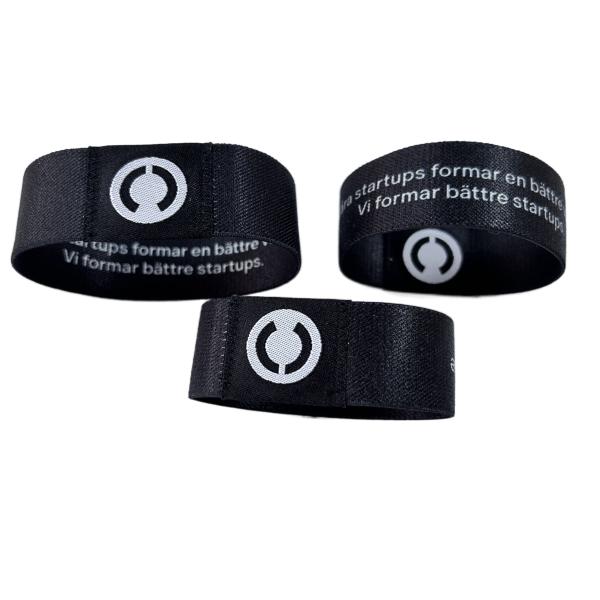 Programmable Elastic RFID Wristband NFC Fabric Bracelet RFID Woven Wristband