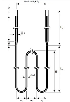 Electric Furnace MoSi2 Heating Elements Sintering Furnace Up To 1800 Degree