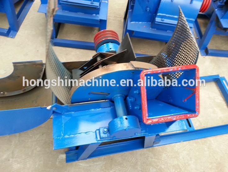 2tons/h high effective mesh wood sawdust crusher