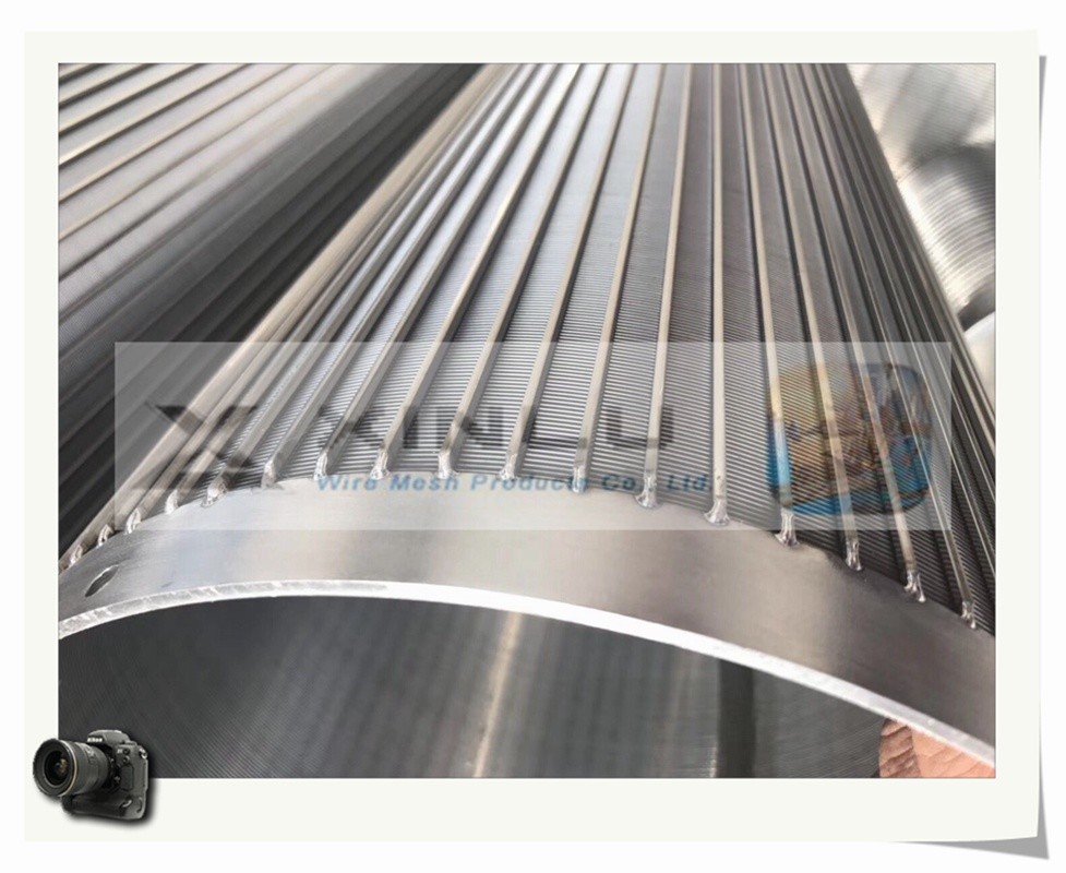 ARCHITECTURAL SCREENS / WEDGE WIRE SCREEN CYLINDER / STAINLESS STEEL FILTER CYLINDRICAL FROM XINLU WIRE MESH FACTORY