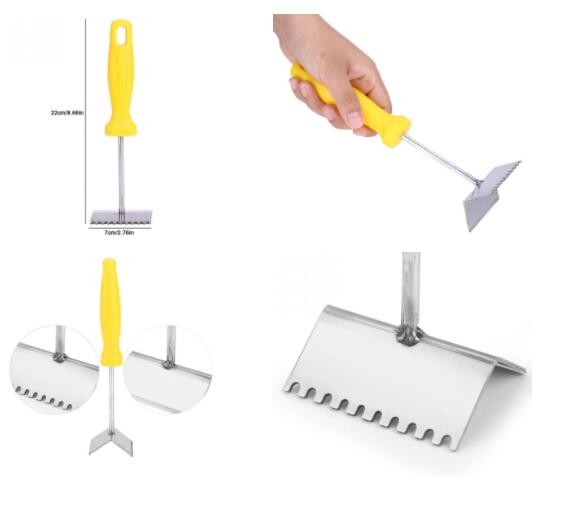 Stainless Steel Beekeeping Starter Kit Queen Excluder Cleaning Shovel