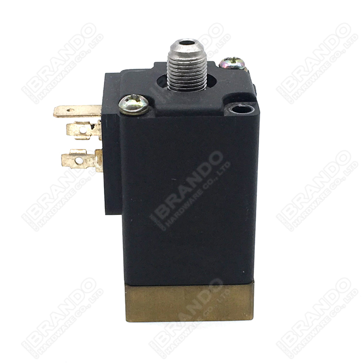 6213 A Servo-assisted 2 Way NC Brass Solenoid Valve 1/2'' 24V DC