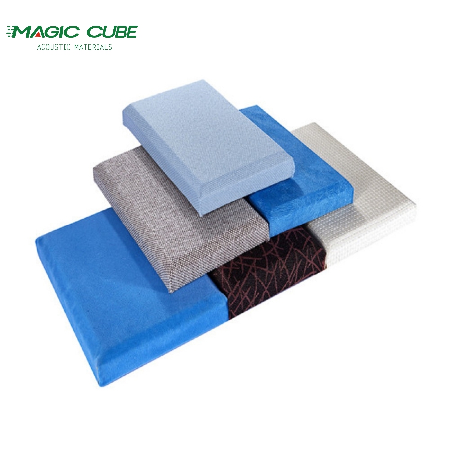 Soundproof Fabric Wrapped Acoustic Panel For Modern Design Wall Decoration