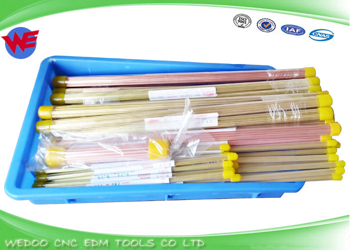 Double Hole EDM Brass Tubes 1.0mm Cheap Brass Tubing Applied EDM Drill Machine