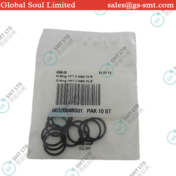 SMT ASM/SIEMENS Machine Spare Parts 00320048S01 O-ring 141,5 NBR 70 B （00320048-01 / 00320048）