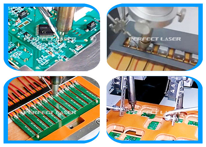 100W Mini Desktop Laser Soldering Machine For Metal Stainless Steel Iron Bronze Tin