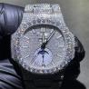 Buy cheap GRA Custom Moissanite Watches Waterproof Jewelry Diamond Watch For Rap Star from wholesalers