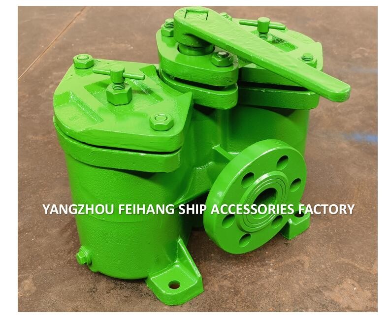 Technical Parameter Table For Duplex Oil Filter Double Oil Strainers Model AS32 Cb/T425-94 Body Cast Iron With Filter