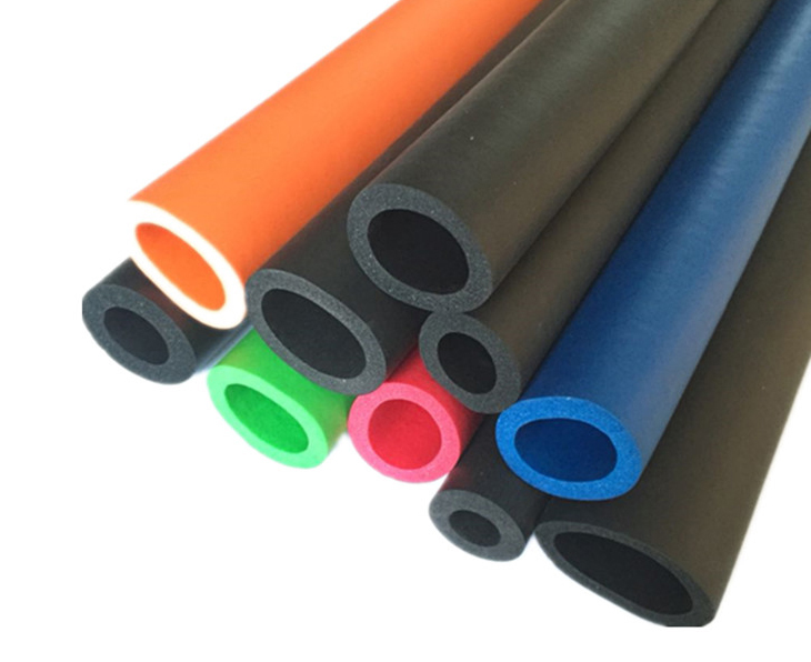 High Density Closed Cell Elastomeric Foam Insulation Tube for Gym EPDM CR PE NBR