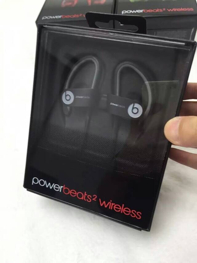 Beats By Dr. Dre Powerbeats 2 Wireless matte Black-In-ear Sport Headphones made in chian grgheadsets-com.ecer.com