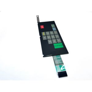 Radio Device Industrial Membrane Switch Custom Keypad Membrane User Friendly