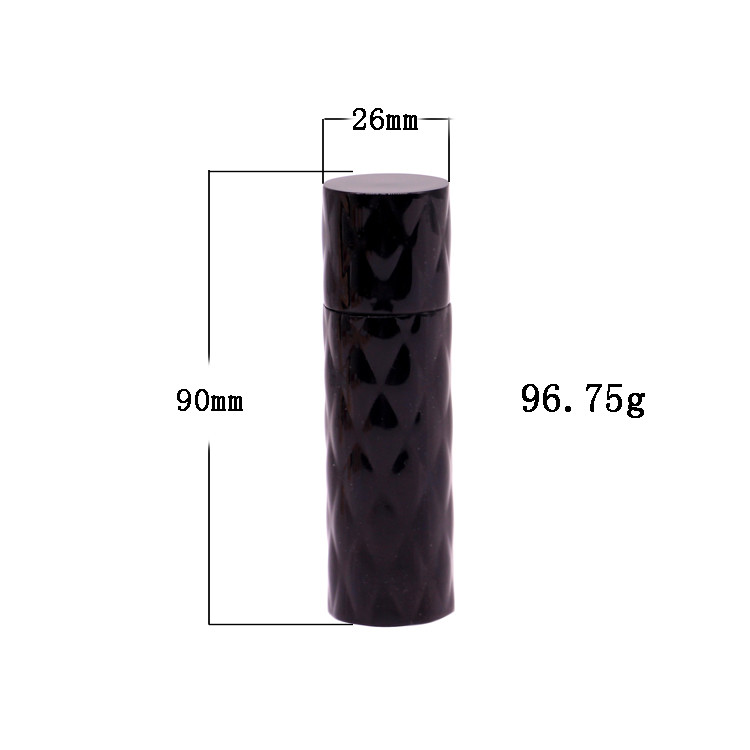 Cylindrical Golden Customized Perfume Bottle Tops For 10ml Bottle