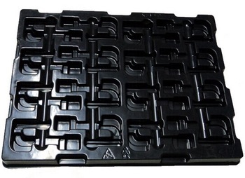 Customized Antistatic ESD Conductive Tray For Storage Transport Packaging