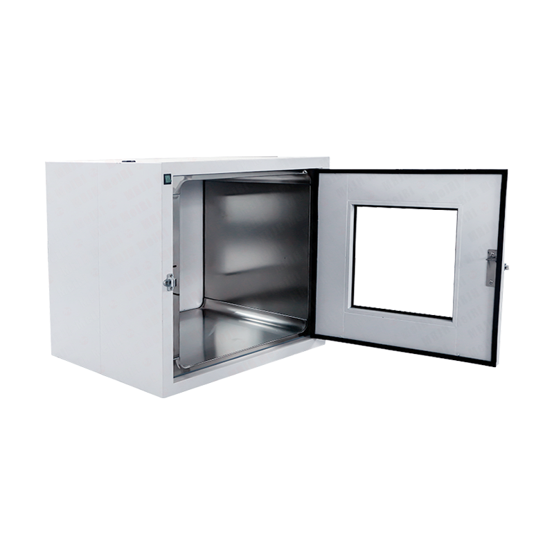 Single Gmp Embedded Static Pass Box Window Mechanical Interlock For Food Industry / Hospital