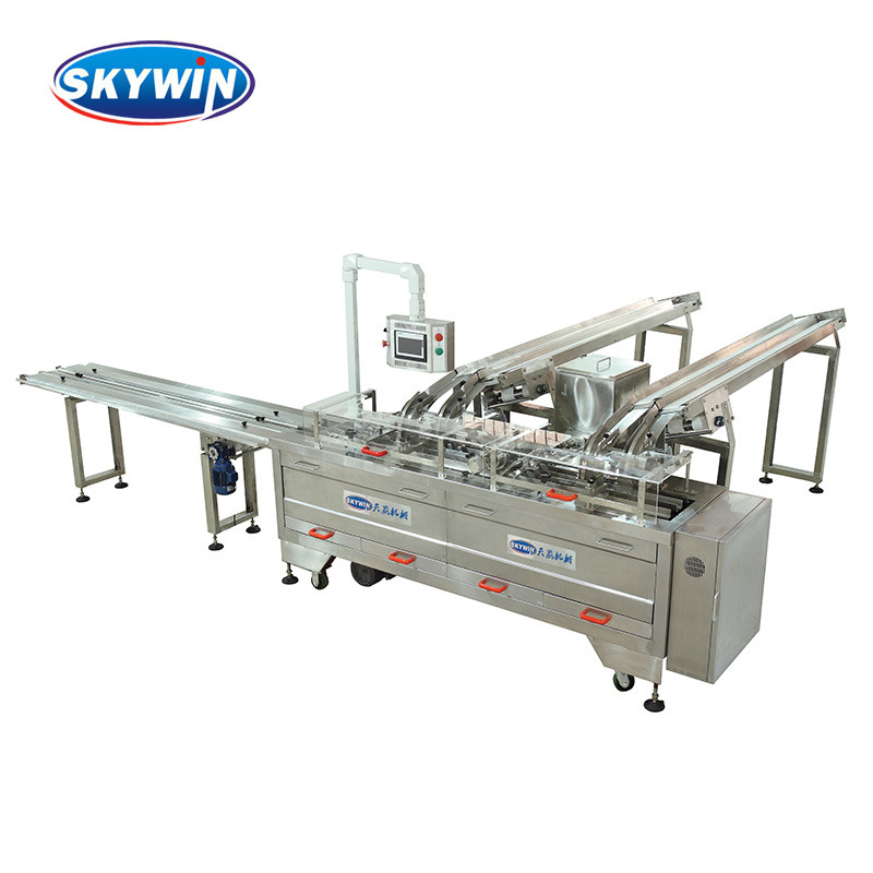 Two Lane Single Color Biscuit Cream Sandwiching Machine Schneider Electric