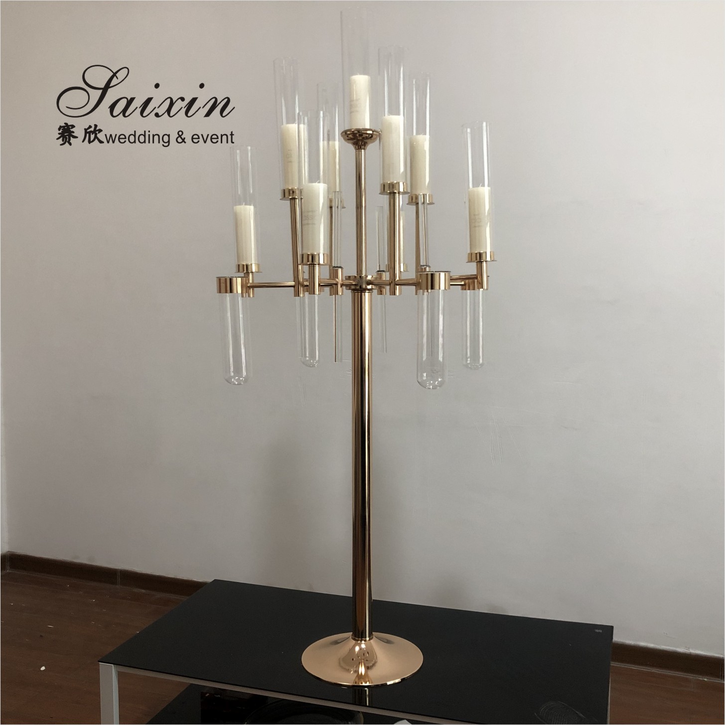 ZT-542 Luxury Crystal Flower Stand Centerpiece For Wedding Decor