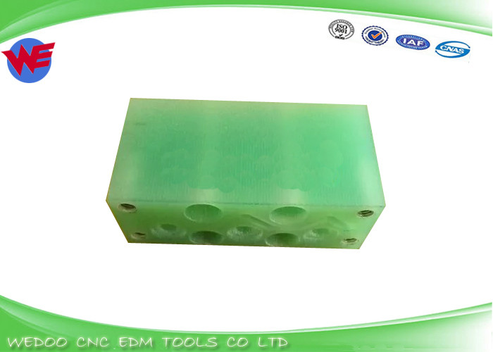 A290-8116-Y546 Isolator block Plate 27L*70W*35T F319 Fanuc EDM Parts Green