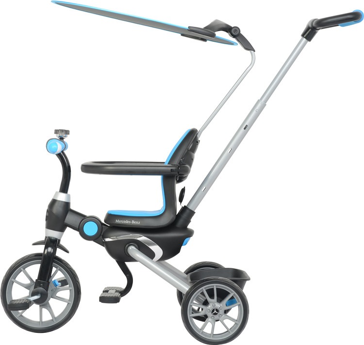 2022 Blue G.W. N.W 10.61kg/8.66KG Direct Discount for Baby Folding Tricycle to Ride on Car