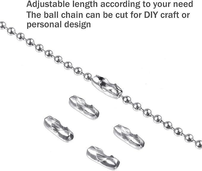 Plain Finish Stainless Steel Ball Chain